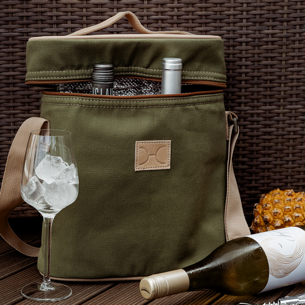 Cooler Jumbo Canvas & Leather