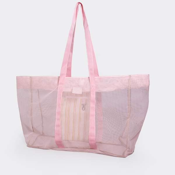 Meshie Jumbo Beach Bag PINK