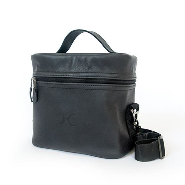 BrewSki Leather Cooler Bag