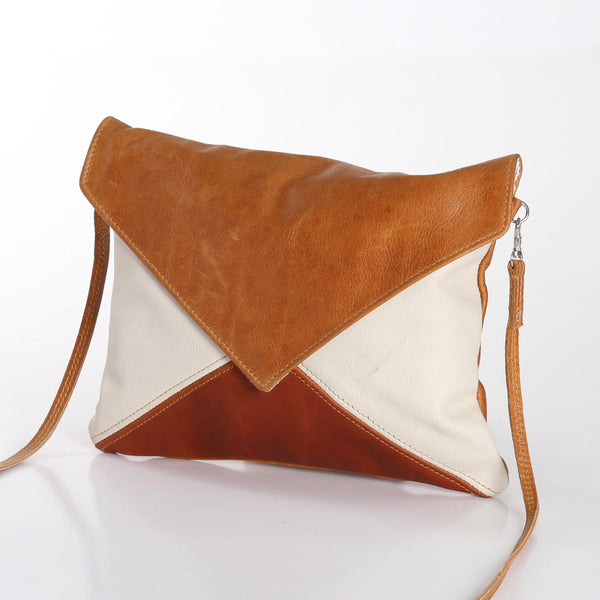 Envelope Handbag Leather