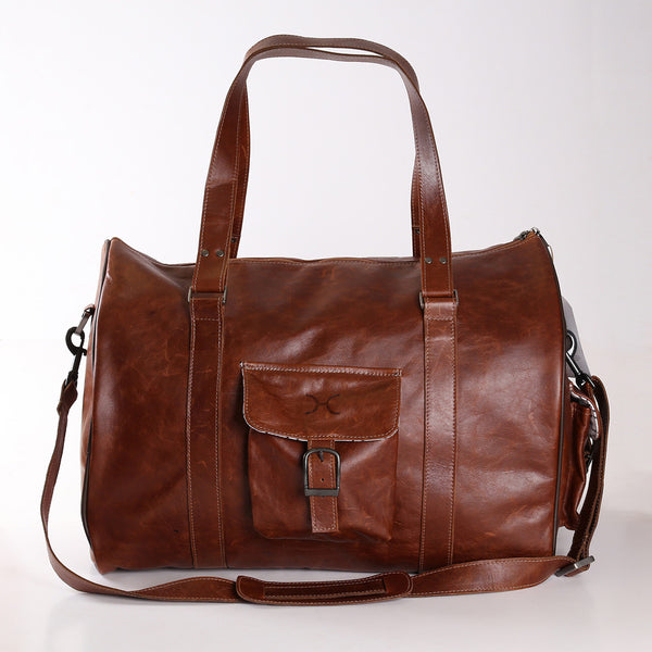 Mens Cabin Luggage Bag Leather