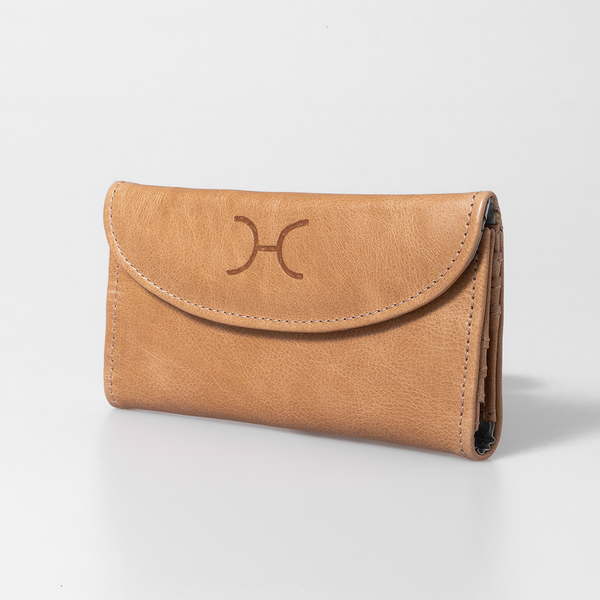 Women's Wallet Leather with PigSkin suede leather Lining