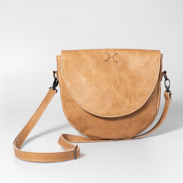Saddle Handbag Leather