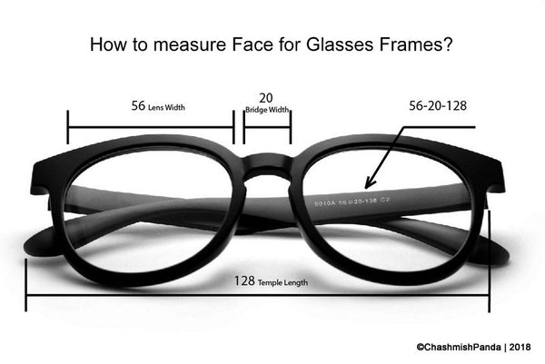 How to measure Face for Glasses Frames? – Chashmish Panda