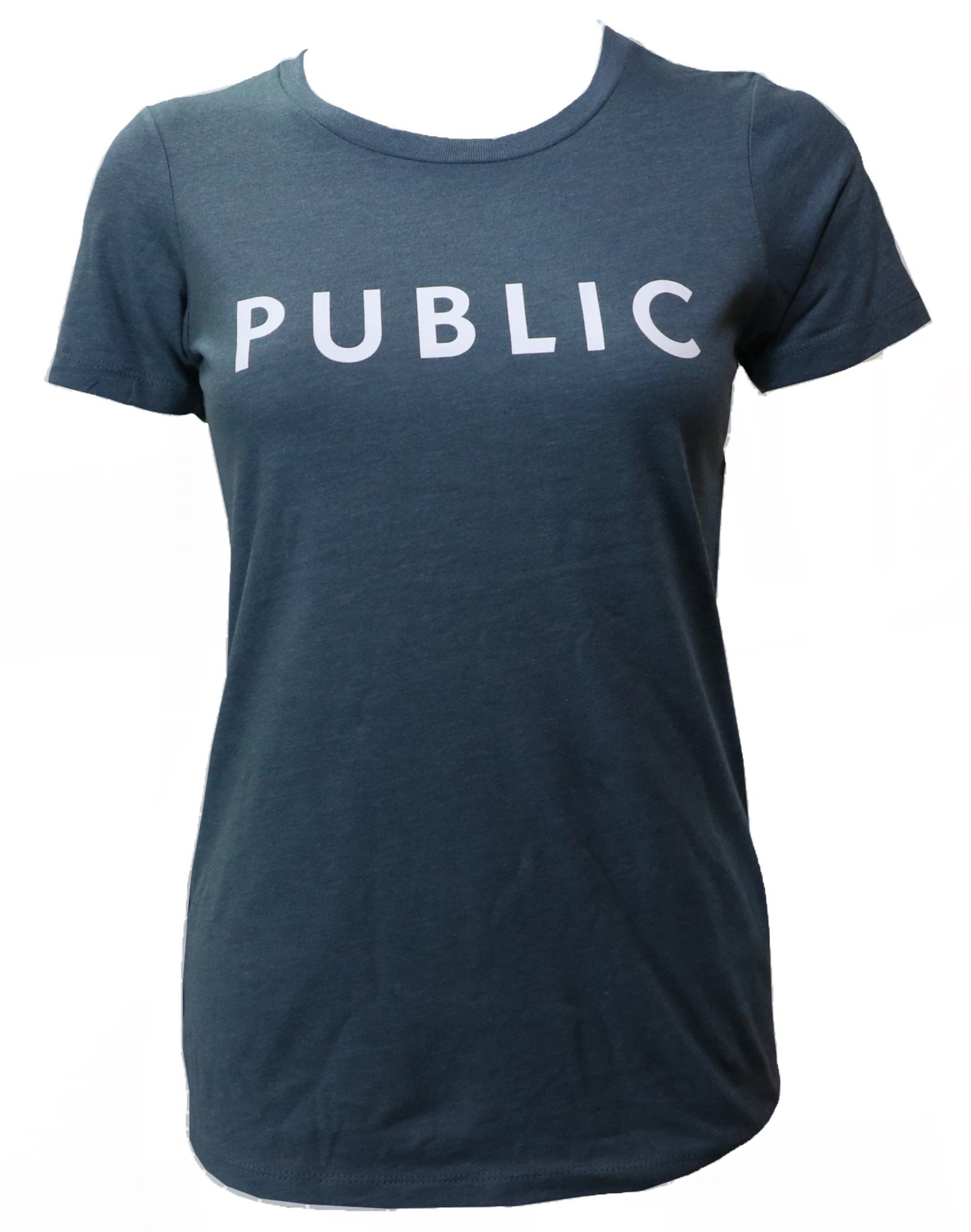 Public Bikes Public T-Shirt (Women's) - Indigo - Large