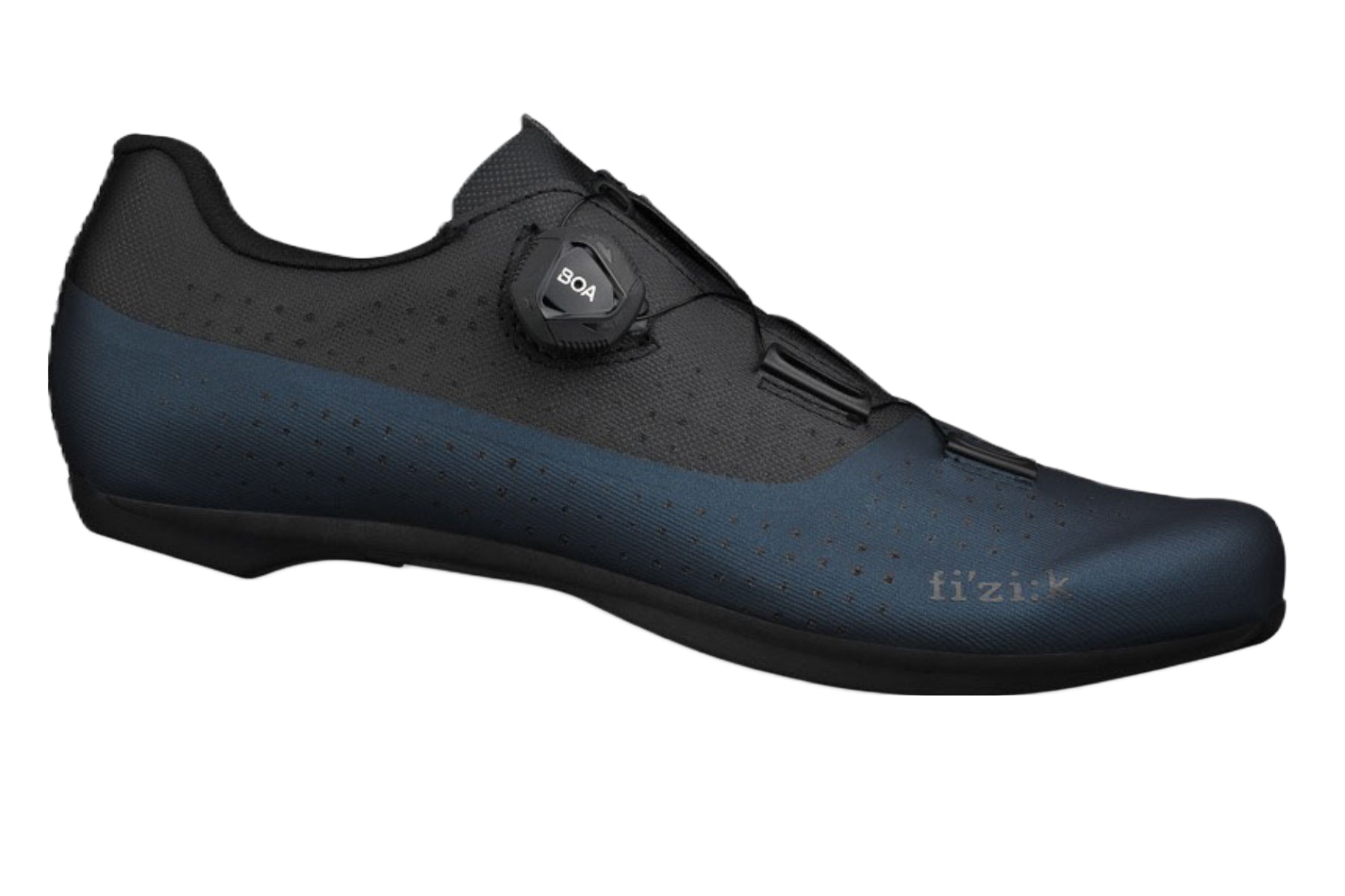 Photos - Cycling Shoes Fizik Tempo Overcurve R4 Road Shoes - Navy Black - 42.5 TPR4OXR1K4210-425 