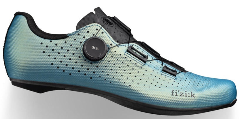 Photos - Cycling Shoes Fizik Tempo Decos Carbon - Iridescent Blue - 42.5 TPR2BMR1C9910-425 