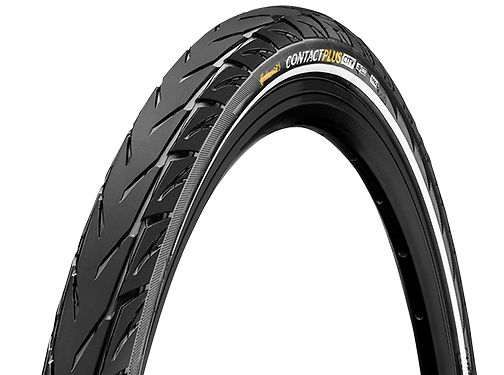 Photos - Bike Tyre Continental Contact Plus City Tire - 26x2.2 1013340000 