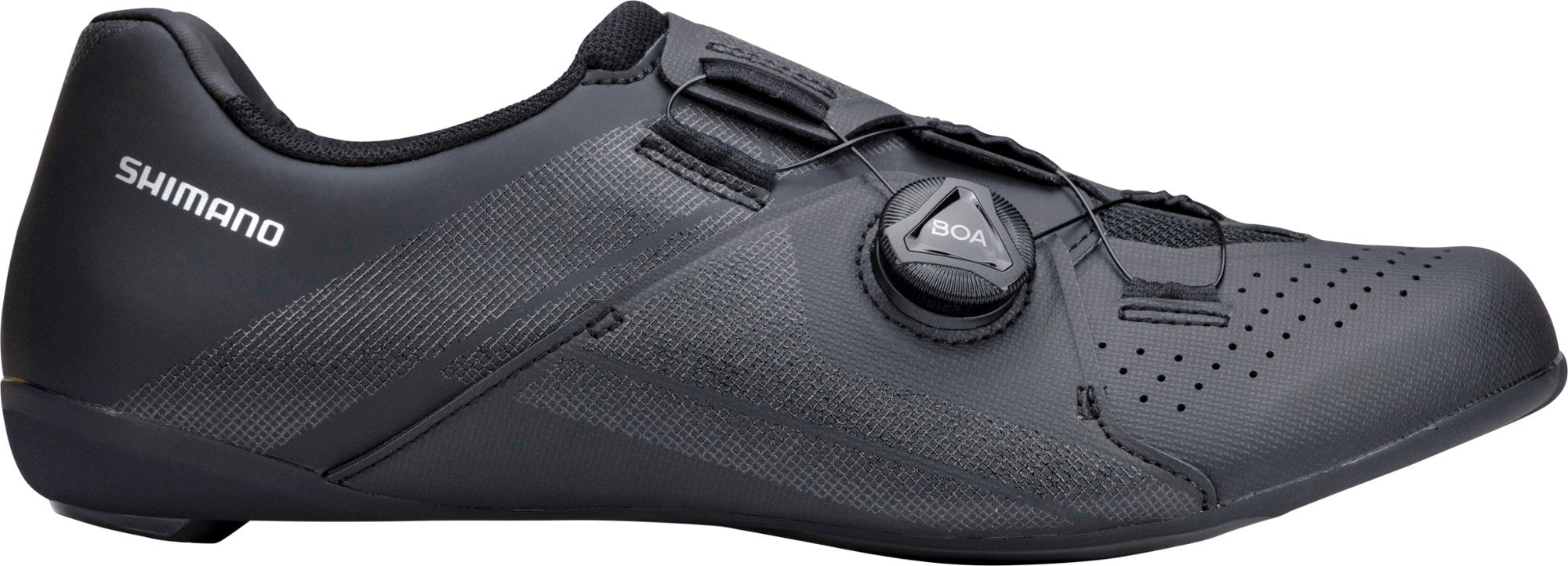 Photos - Cycling Shoes Shimano RC3 Road Shoes - Black - 46 ESHRC300MGL01S4600G 