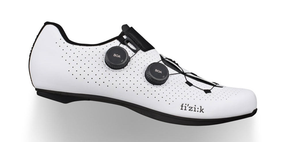 Photos - Cycling Shoes Fizik Vento Infinito Carbon 2 Road Shoes  - White / Black - 43.5 VER (Wide)