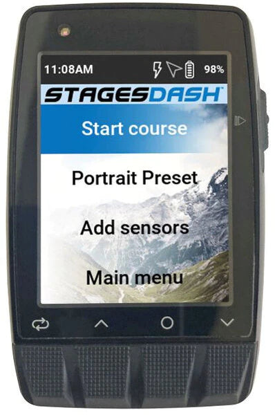 Stages Cycling Dash M50 GPS Cycling Computer - Black