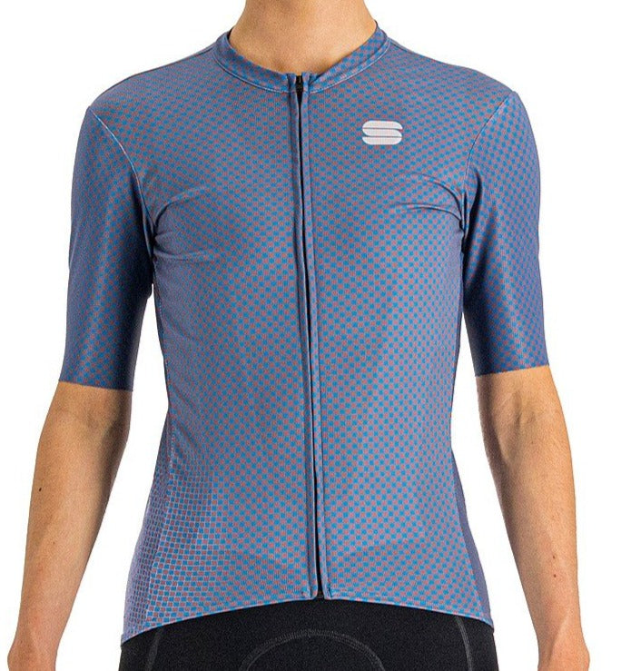 Sportful Checkmate Jersey (Women's) - Berry Blue / Mauve - Small