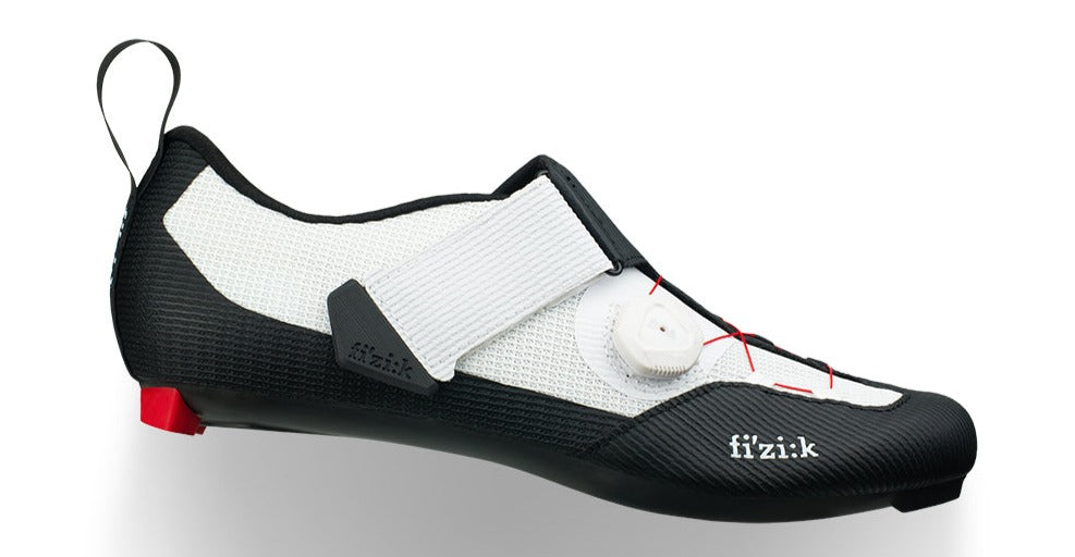 Photos - Cycling Shoes Fizik Transiro Infinito R3 Road Shoes - Black / White - 44.5 TRR3INME11020 