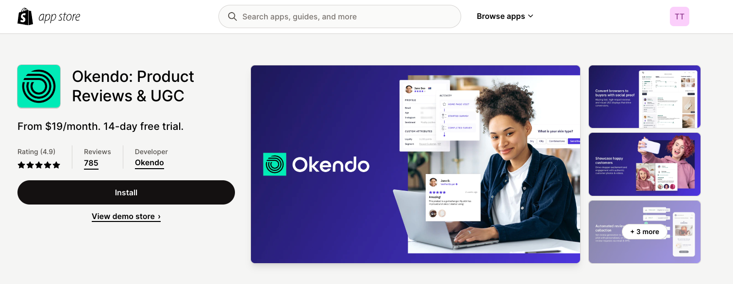Okendo: Product Reviews & UGC