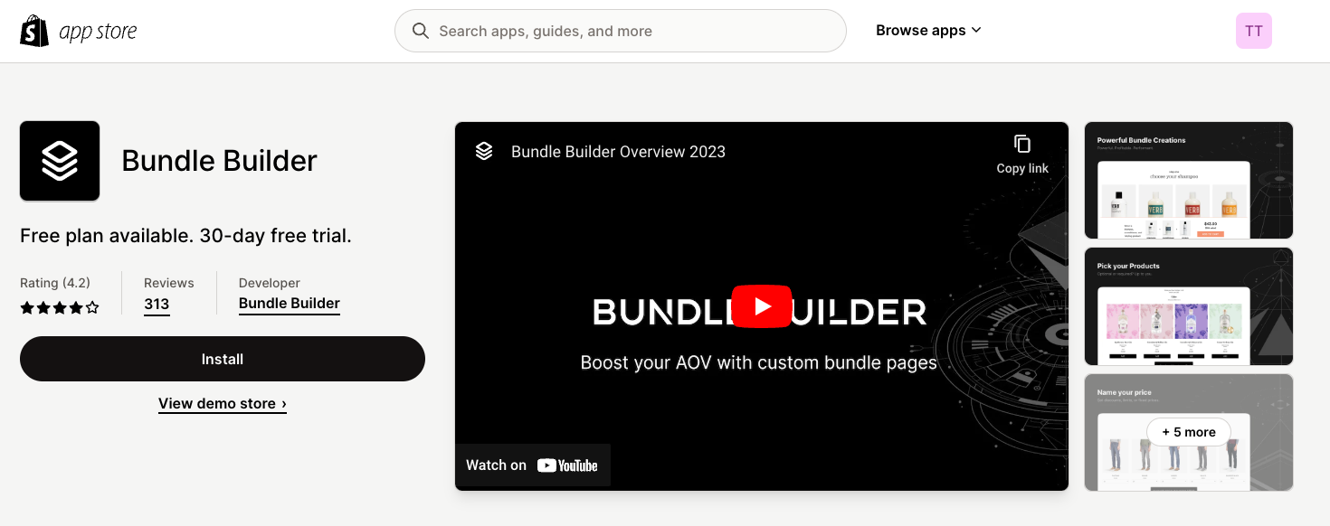 Bundle Builder