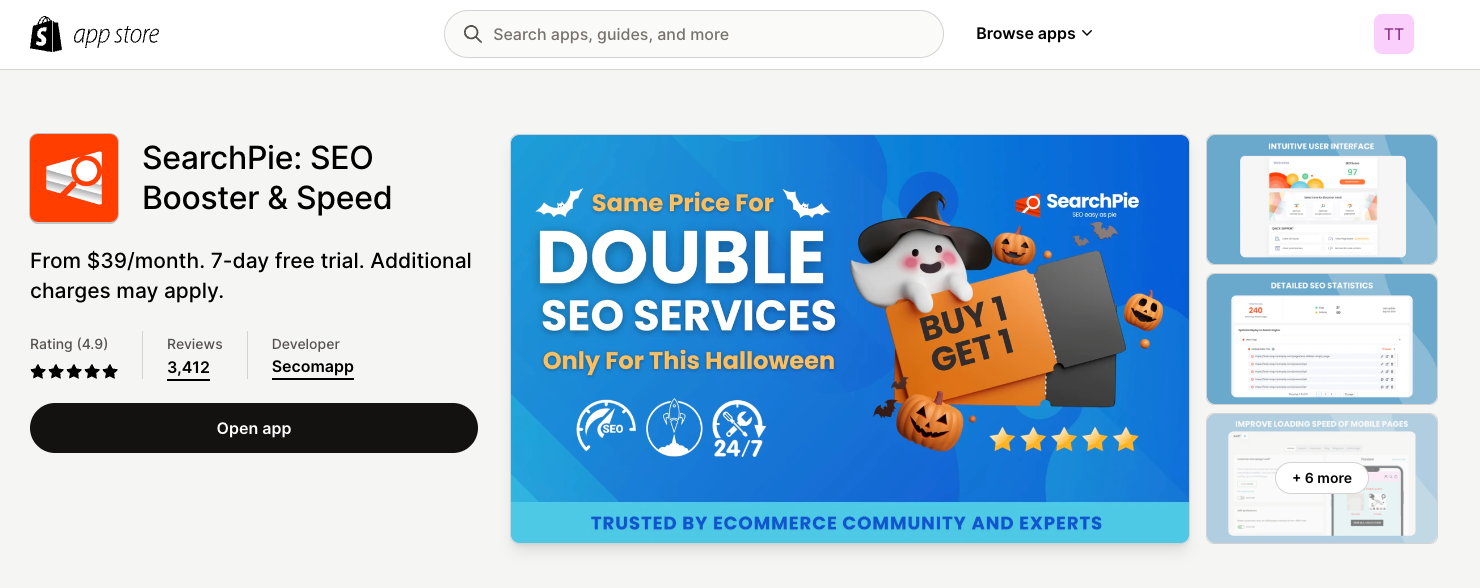 SearchPie: SEO Booster & Speed