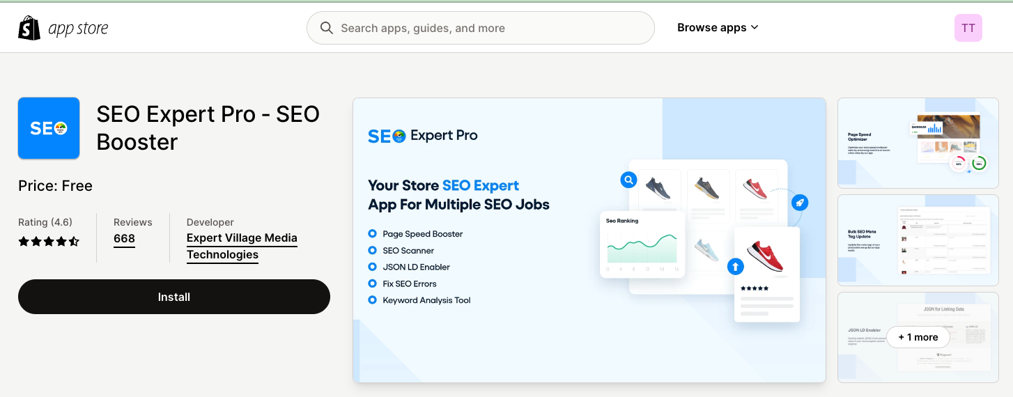 SEO Expert Pro ‑ SEO Booster