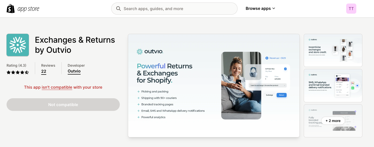 Exchanges & Returns by Outvio
