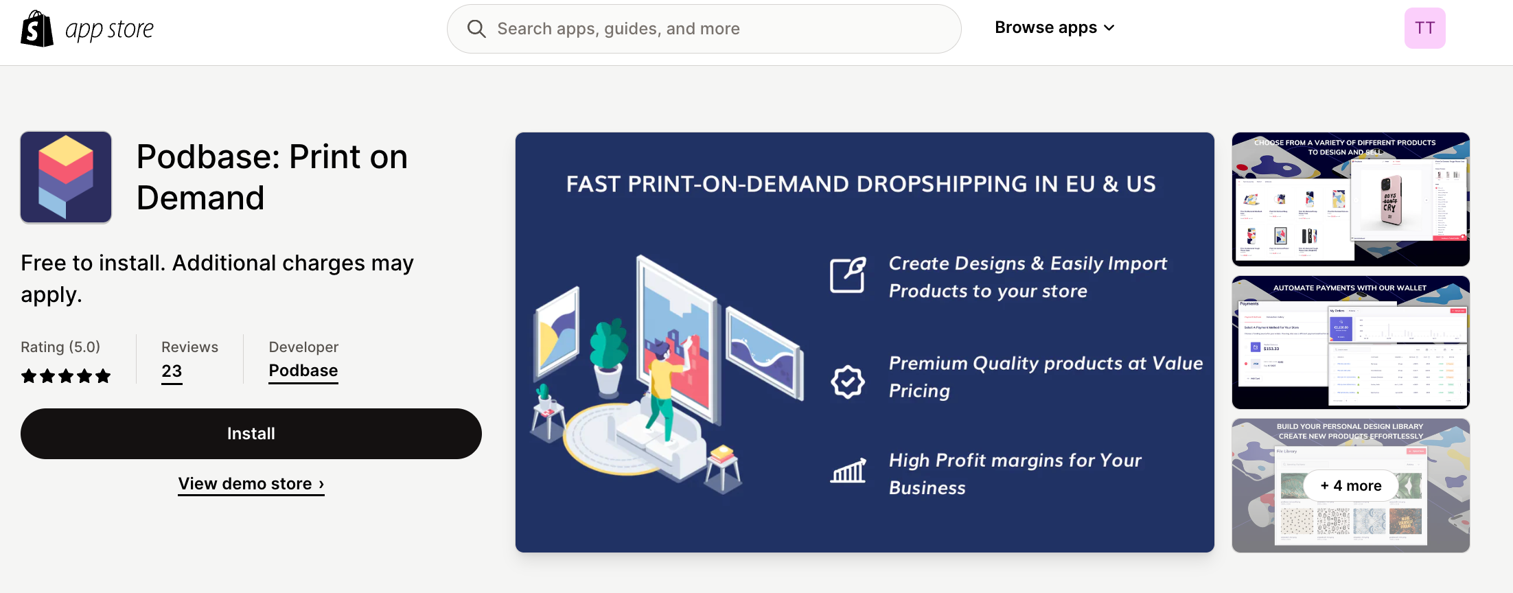 Podbase: Print on Demand