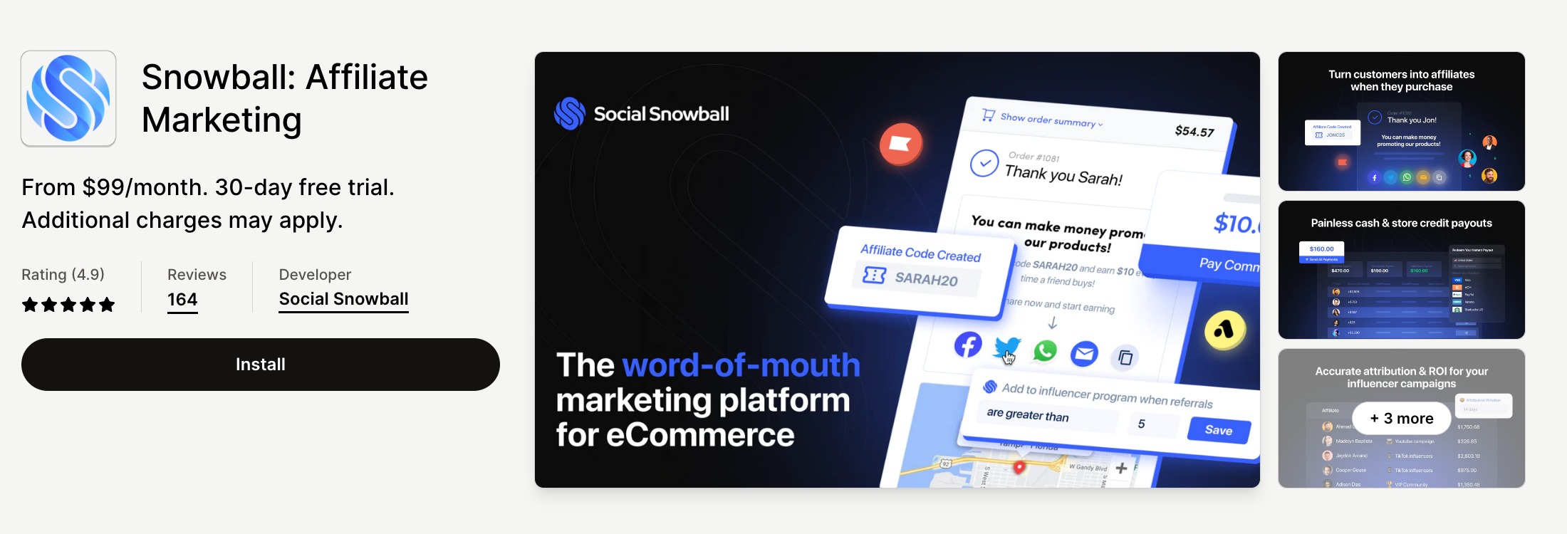 Snowball: Affiliate Marketing