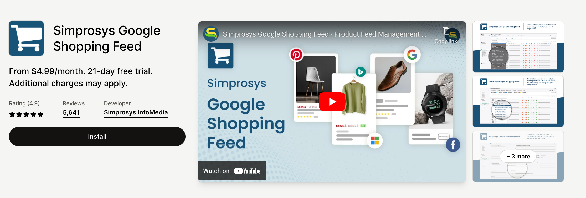Simprosys Google Shopping Feed