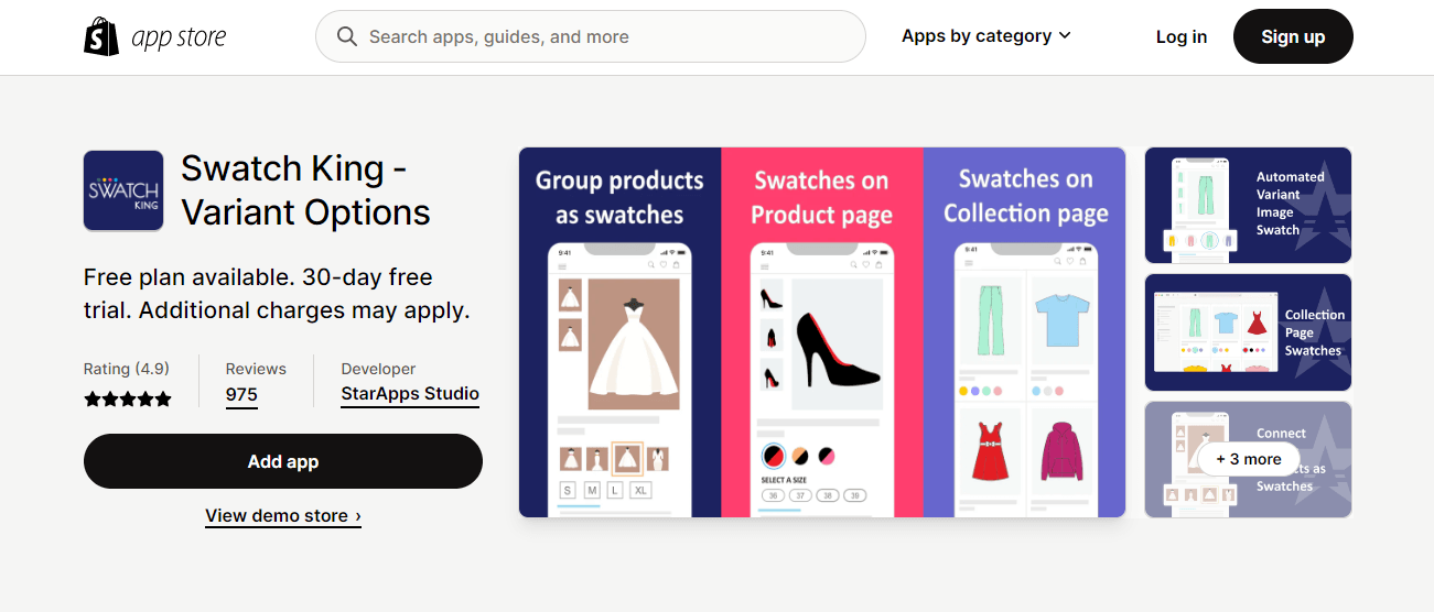 Best Shopify Apps for Color Swatches