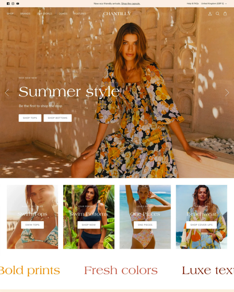 best Shopify themes for fashion stores