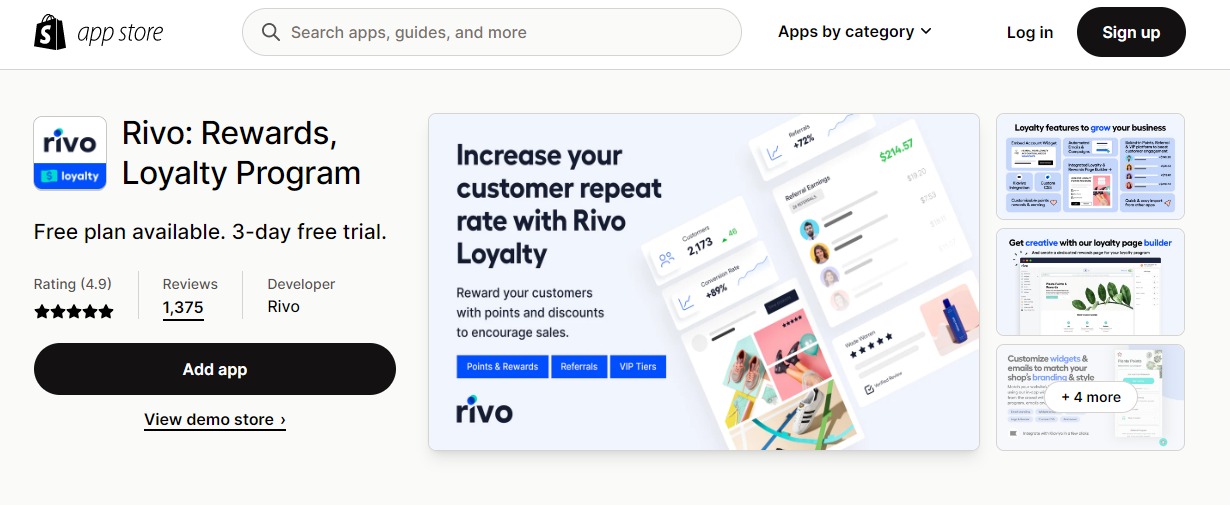 Rivo: Rewards, Loyalty Program