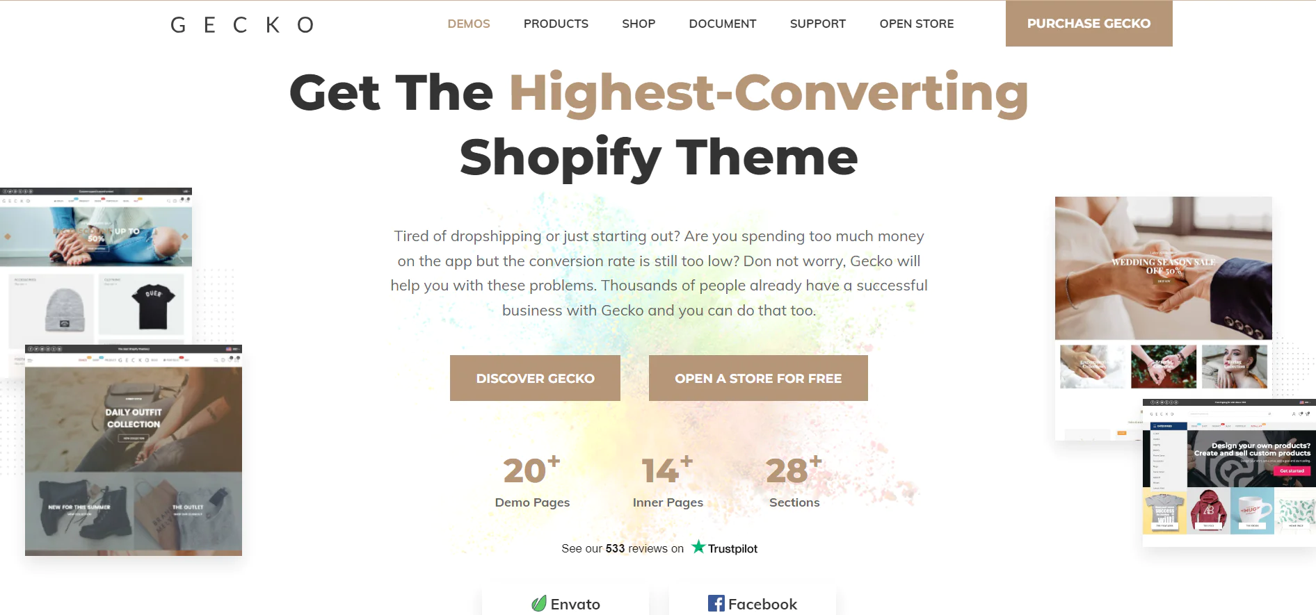 Shopify 2.0 themes