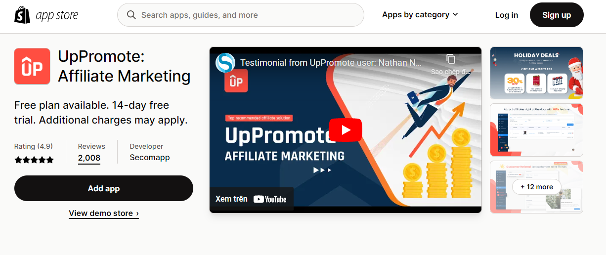 UpPromote: Affiliate Marketing