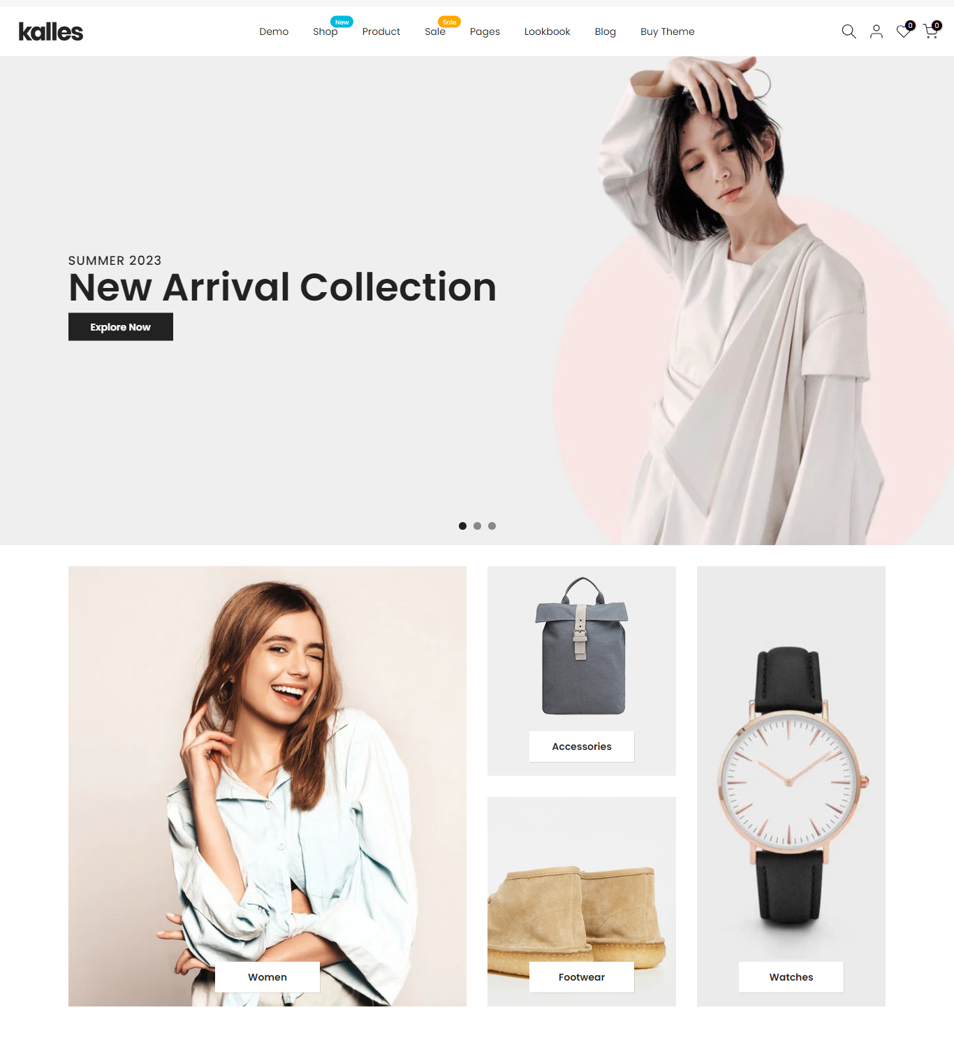 Kalles - best Shopify premium themes for fashion store