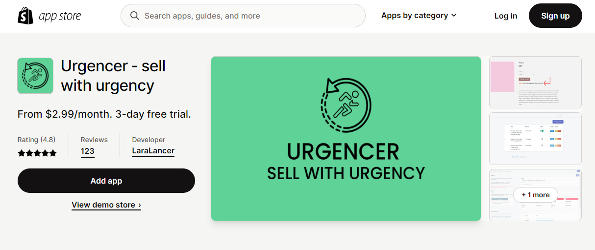 Urgencer ‑ sell with urgency