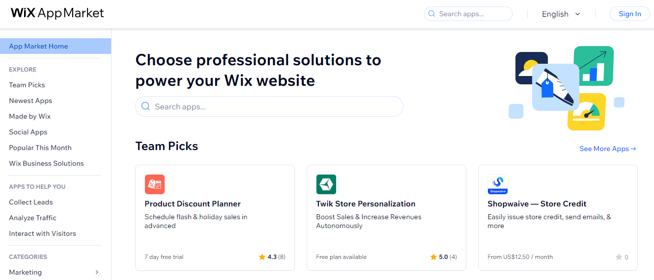 Shopify vs Wix