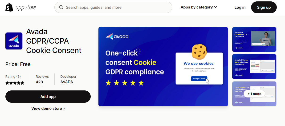 Avada GDPR/CCPA Cookie Consent