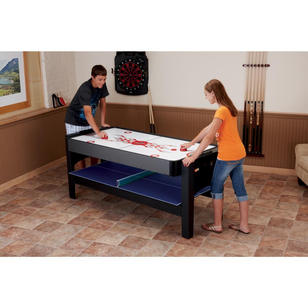 GLD Fat  Cat  3 In 1 Flip Pool  Ping Pong Air  Hockey  Table  