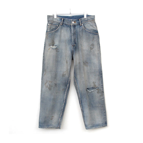 CRASH SELVEDGE SHOE CUT 5P DENIM PANTS | ref. / Web Store