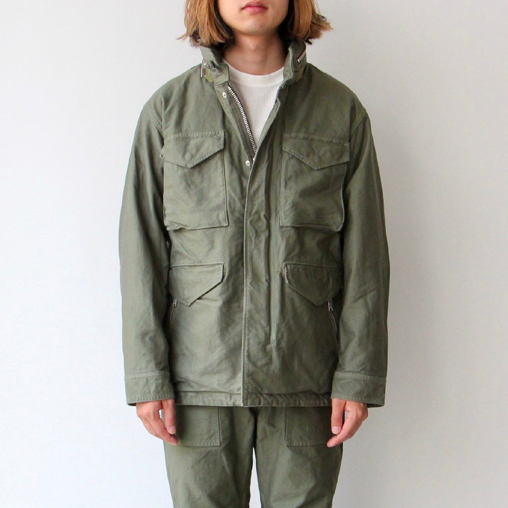 早割クーポン！ nonnative ノンネイティブ TROOPER JACKET COTTON BACK