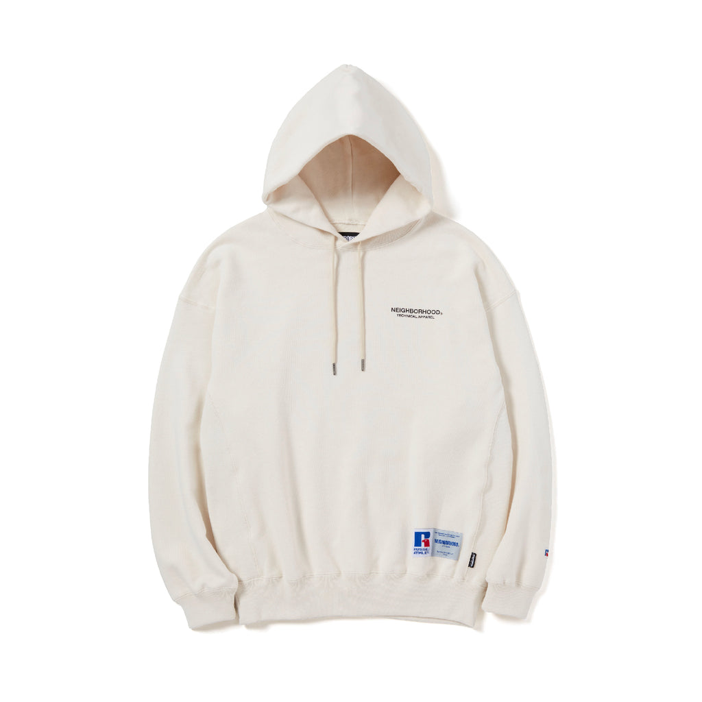 NH X RUSSELL ATHLETIC . SWEATPARKA LS-
