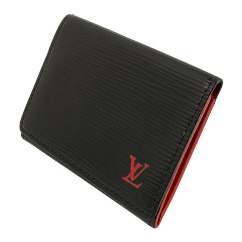 Louis Vuitton Porte Monnaie Billets Tresor Wallet Epi Leather Red in Leather  with Brass - US