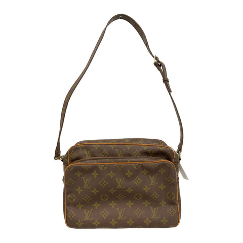 Louis Vuitton Nile M45244 Brown Canvas Pvc Ladies Shoulder Bag