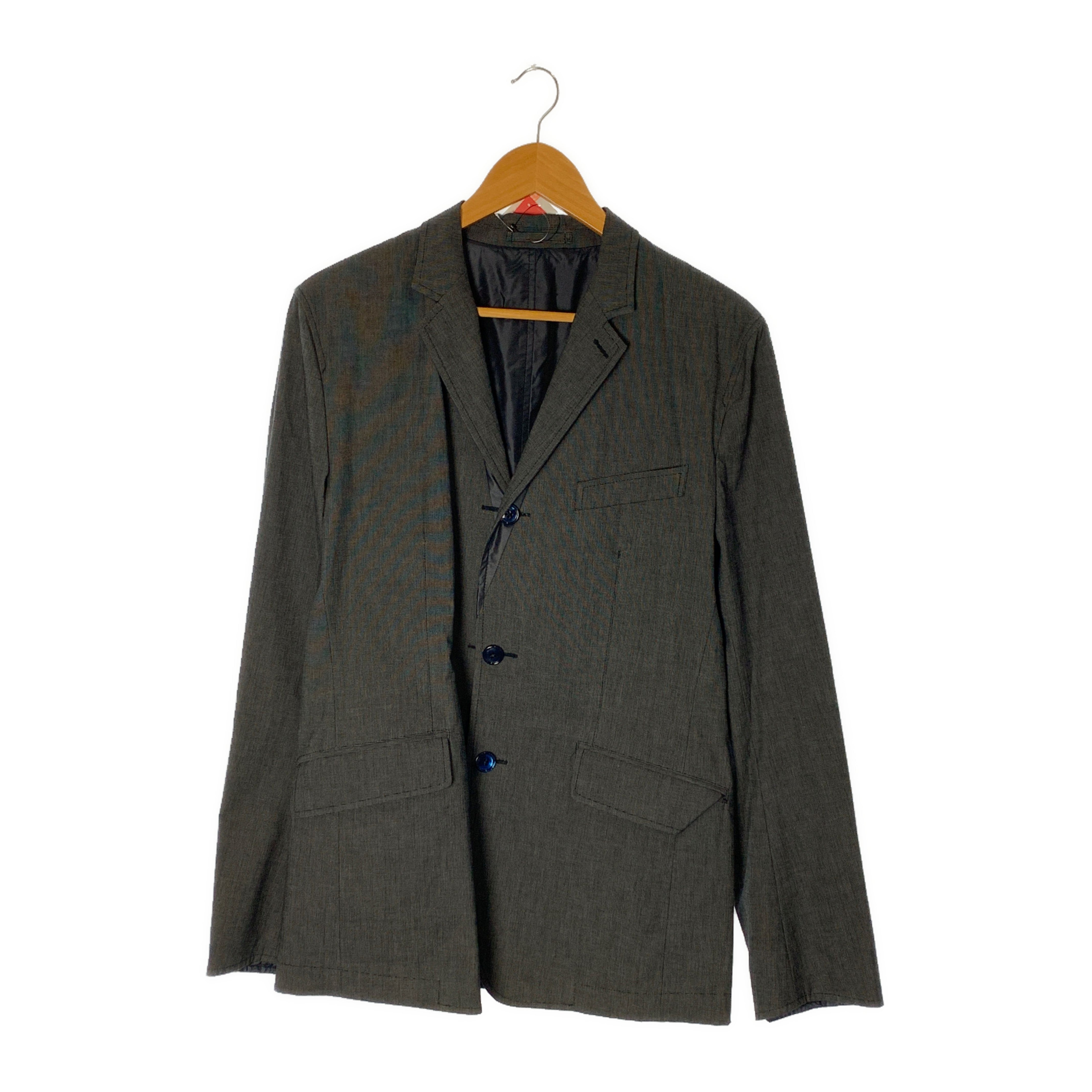 Image of DOLCE&GABBANA/Tailored Jkt/46/GRY/Cotton/