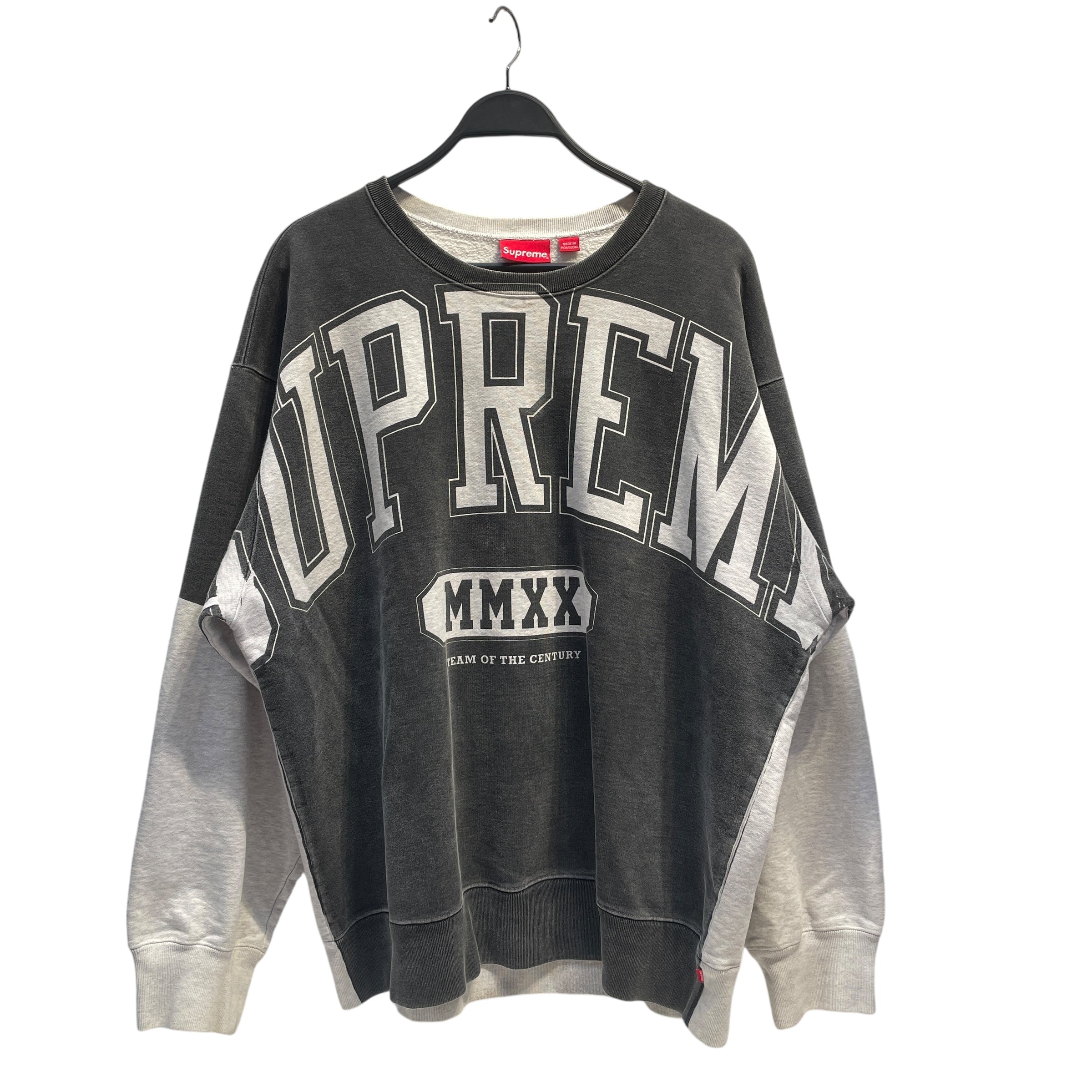 Image of Supreme/Heavy Sweater/XL/Graphic/Cotton/GRY/