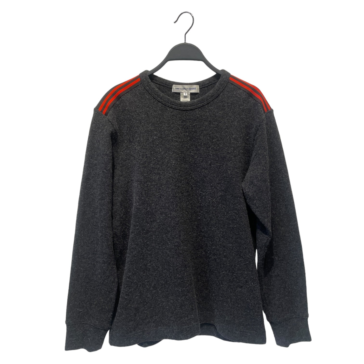 image of COMME des GARCONS SHIRT/Tops/S/Wool/GRY/