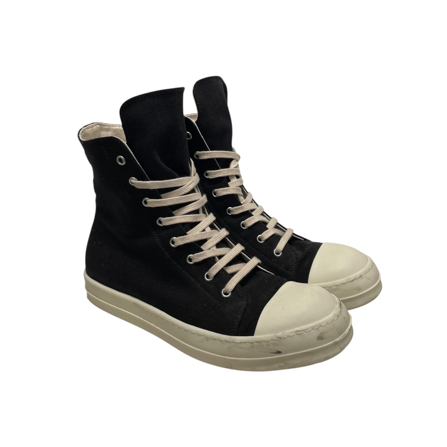 image of RICK OWENS DRKSHDW/Hi-Sneakers/EU 41/Acrylic/BLK/