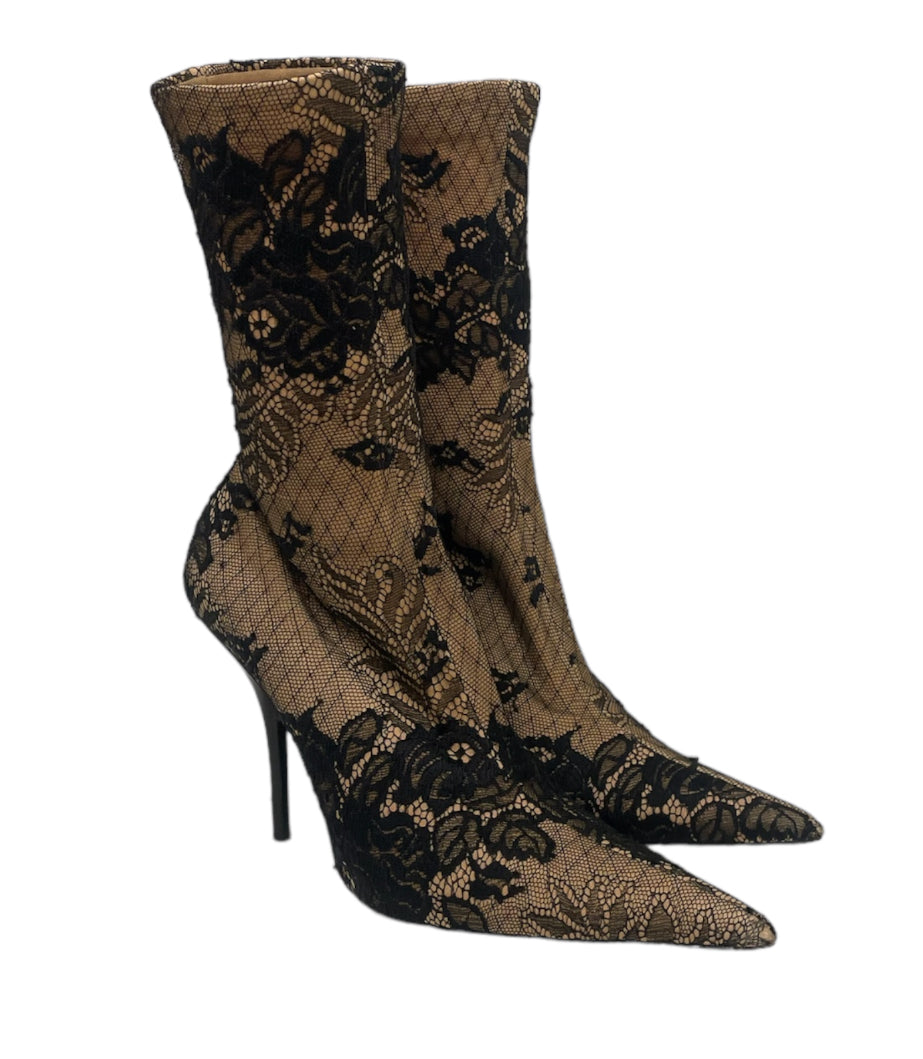 Image of BALENCIAGA/Heels/EU 36.5/Paisley/Nylon/BEG/