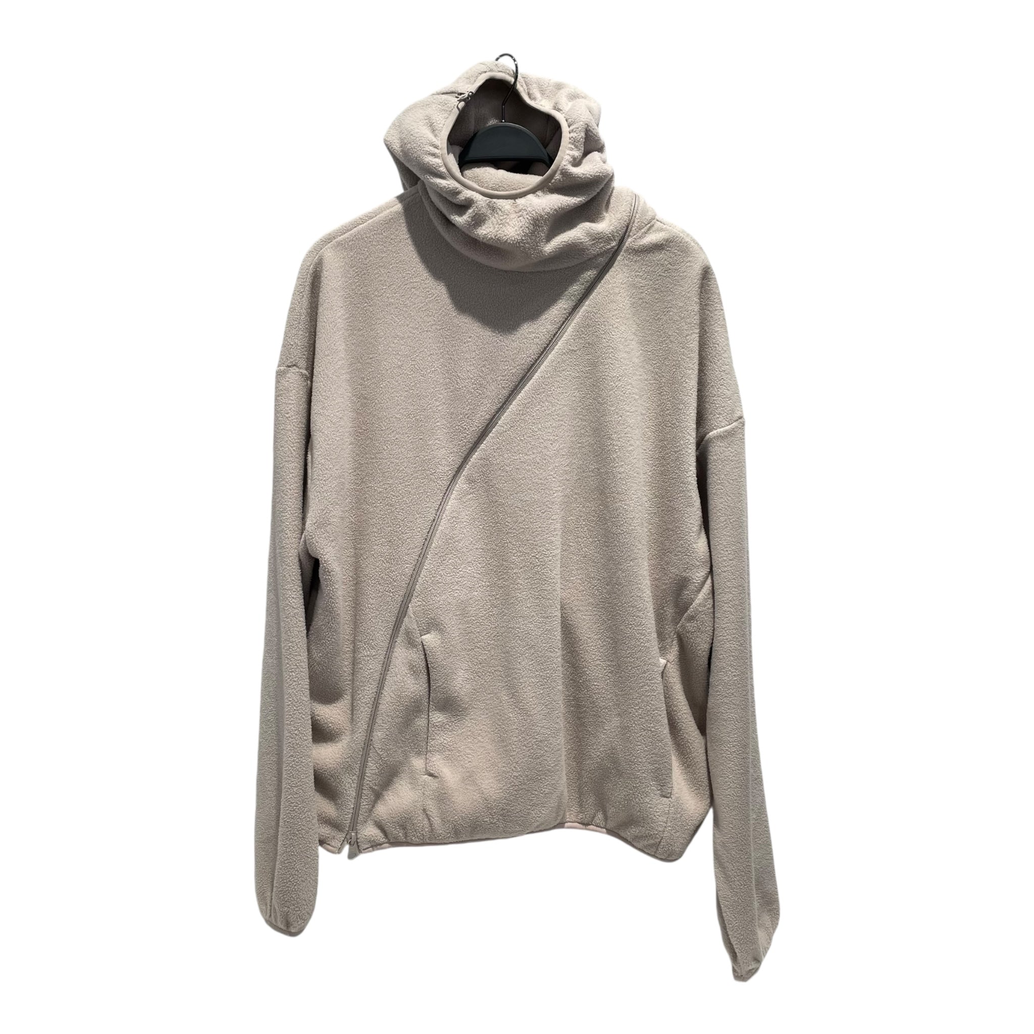 image of POST ARCHIVE FACTION/Hoodie/L/Cotton/KHK/Center Fleece Hoodie