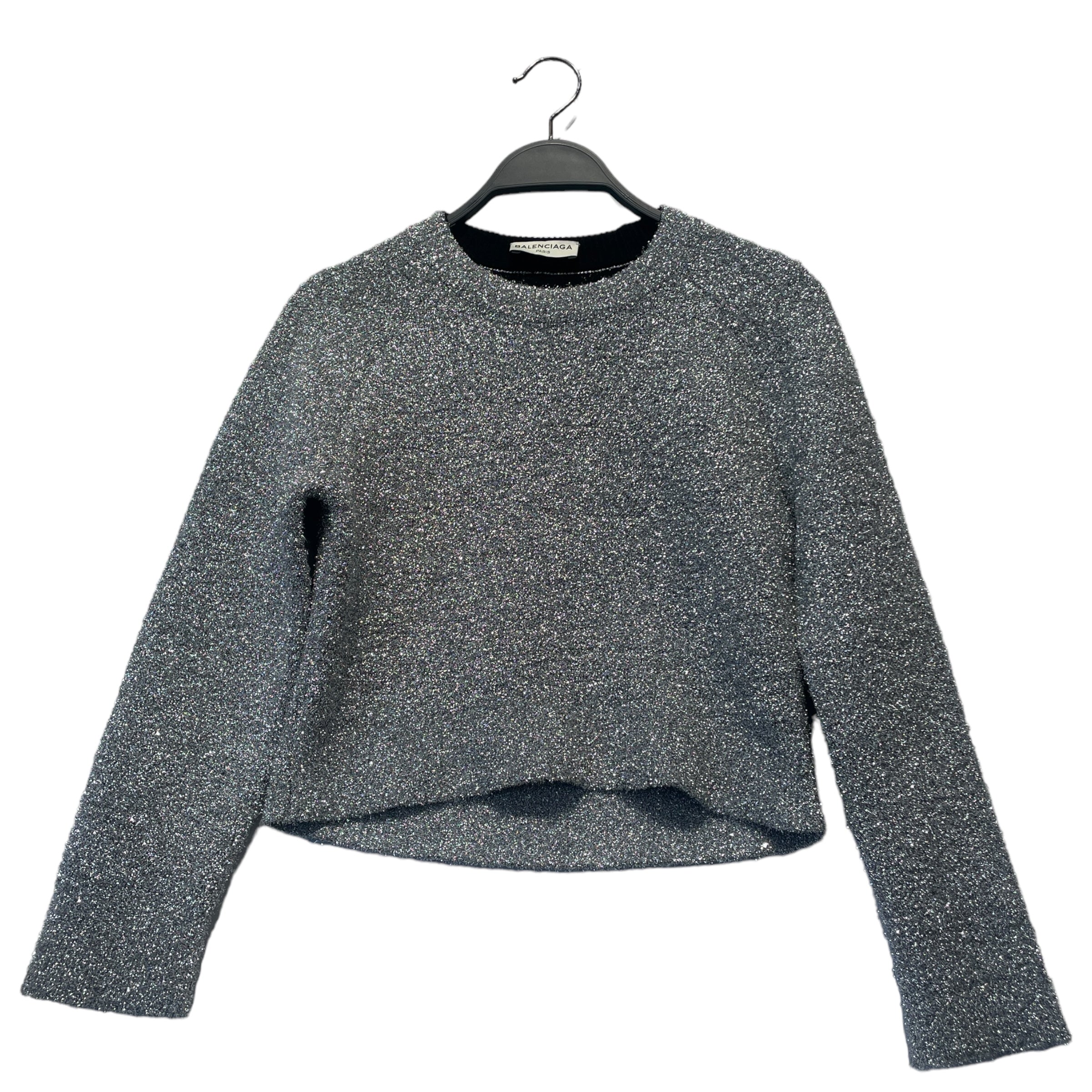 image of BALENCIAGA/Sweater/36/Polyester/SLV/