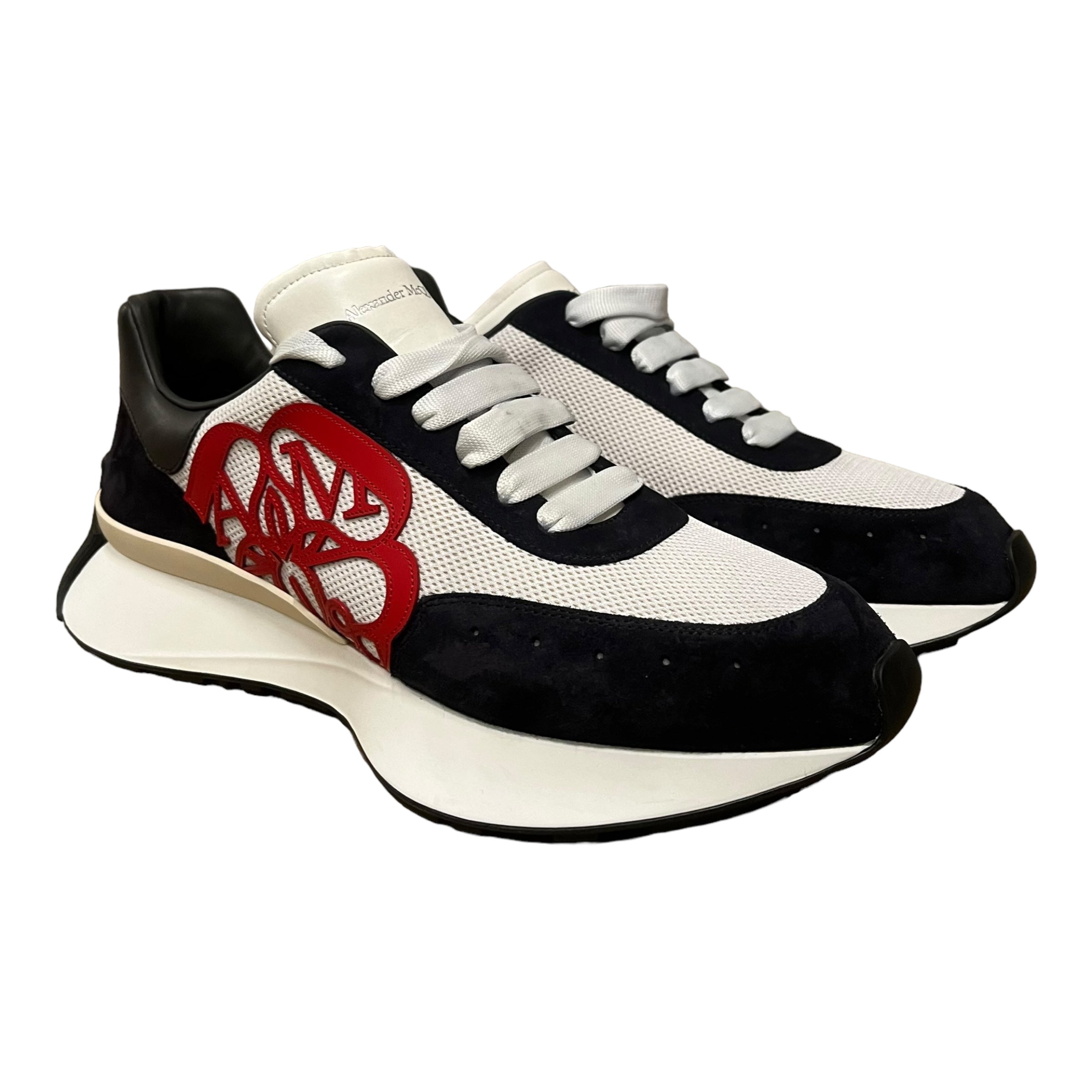 Image of Alexander McQueen/Low-Sneakers/EU 46/Cotton/MLT/Sprinter