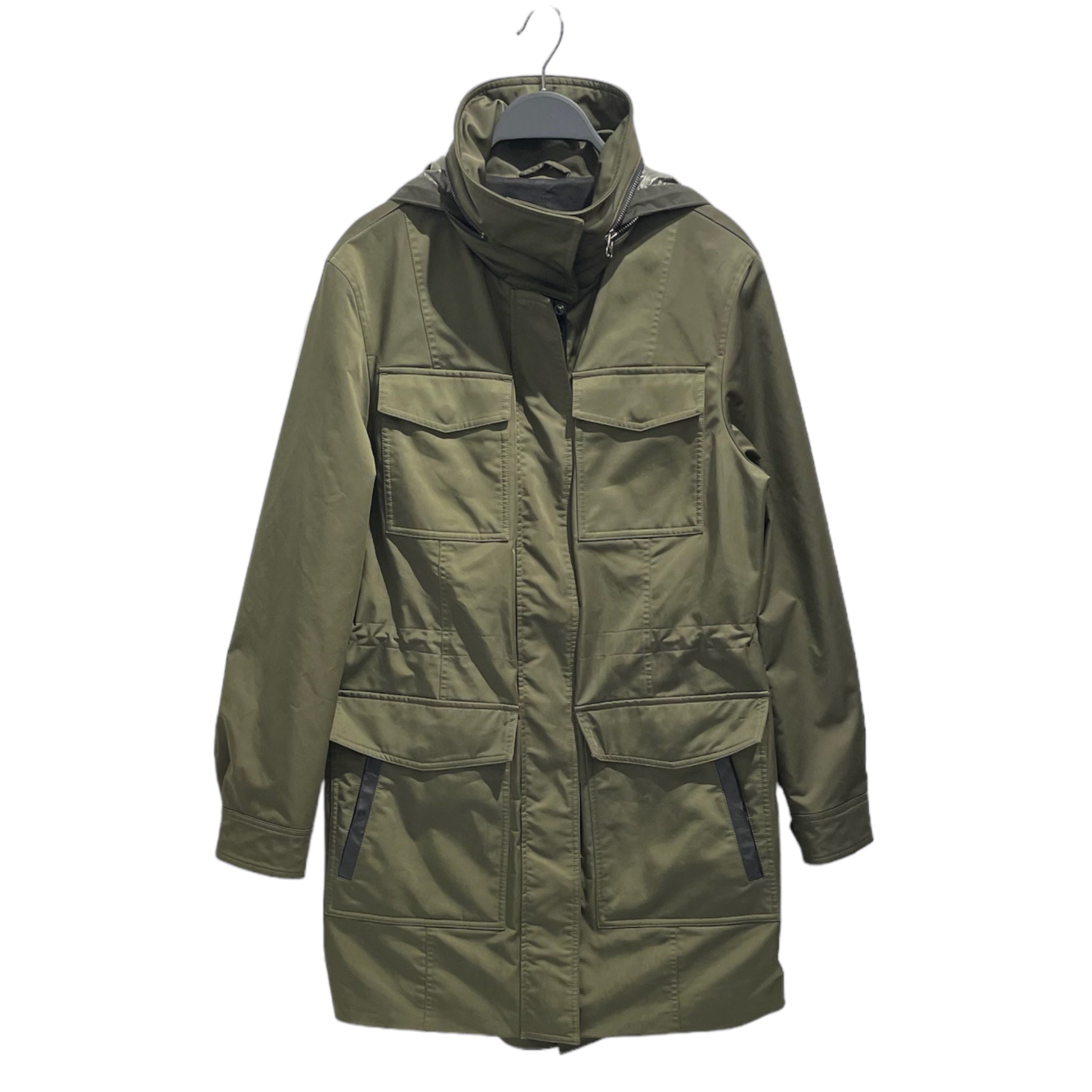 image of MACKAGE/Coat/S/Polyester/GRN/MILITARY STYLE