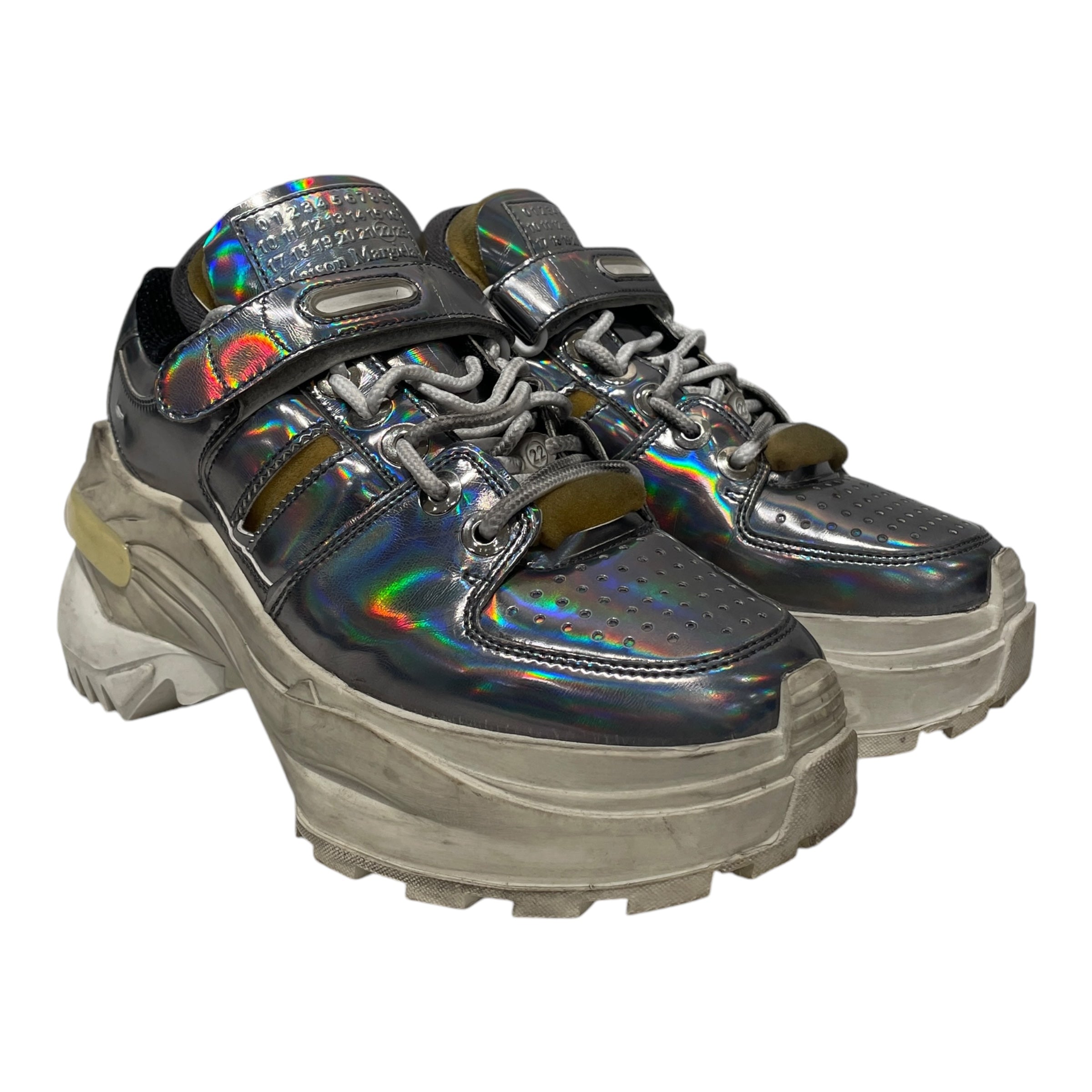 image of Maison Margiela/Low-Sneakers/EU 36/Leather/SLV/FUSION